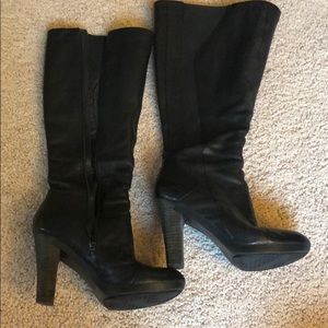 Black boots